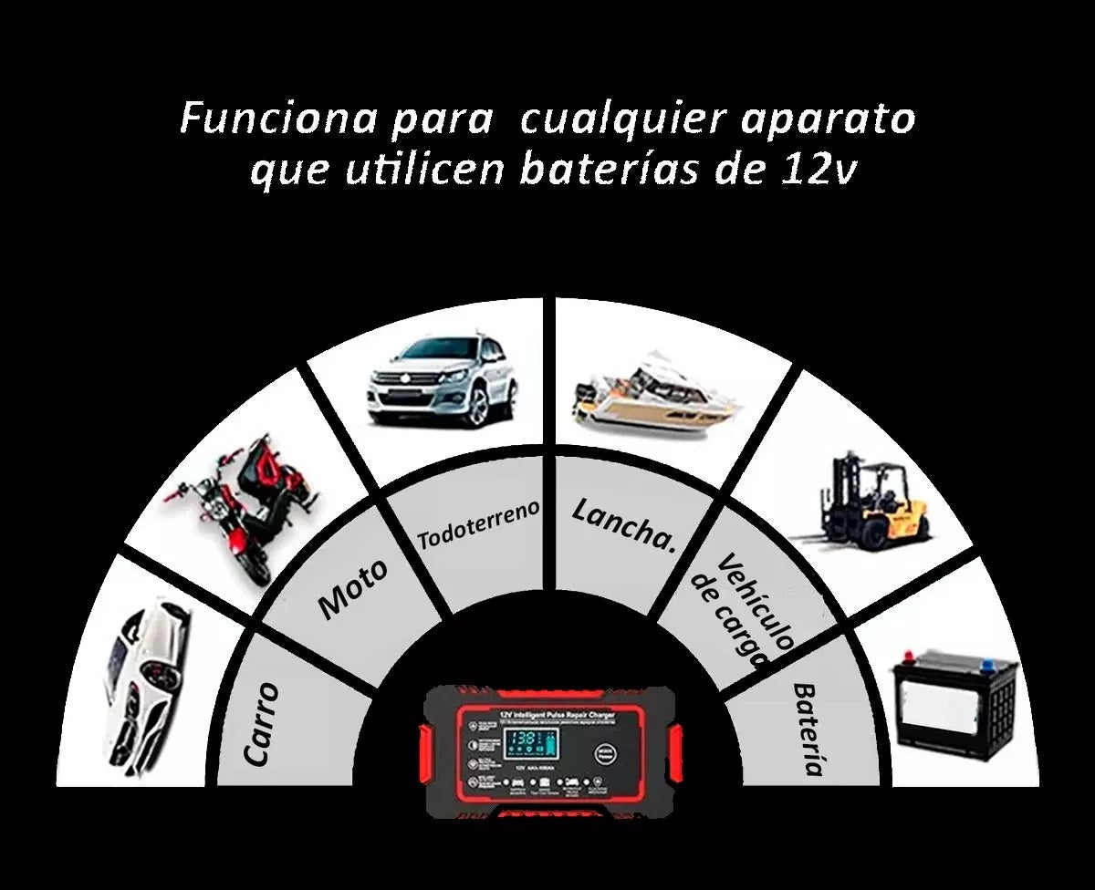PowerAuto™ - Cargador Bateria 12v