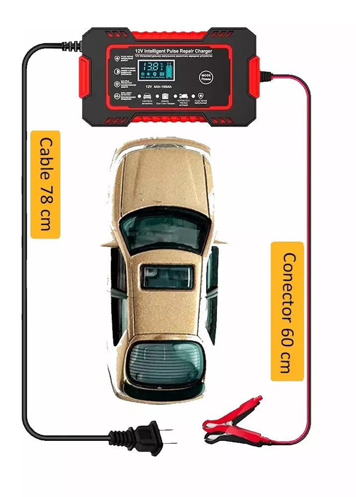 PowerAuto™ - Cargador Bateria 12v