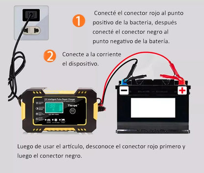 PowerAuto™ - Cargador Bateria 12v