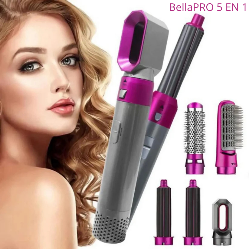 BellaPRO 5 EN 1 - Cepillo para el Cabello