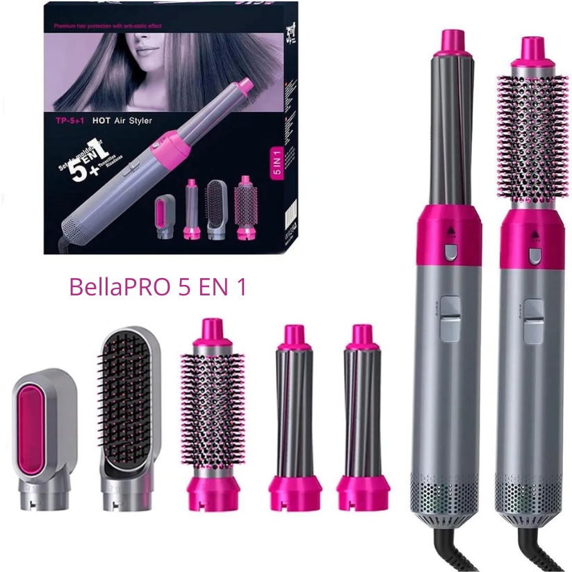 BellaPRO 5 EN 1 - Cepillo para el Cabello