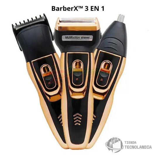 BarberX™ 3 EN 1 GEEMY - MAQUINA DE AFEITAR